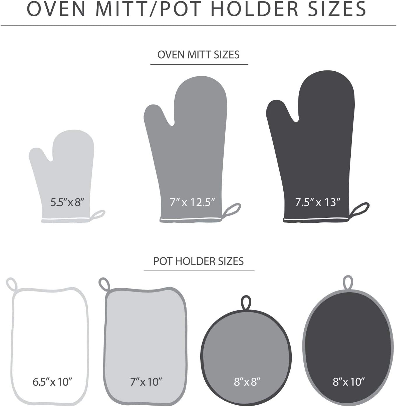 KitchenAid Asteroid Oven Mitt Set, 7"x12.5", Milkshake Tan, 2 Piece