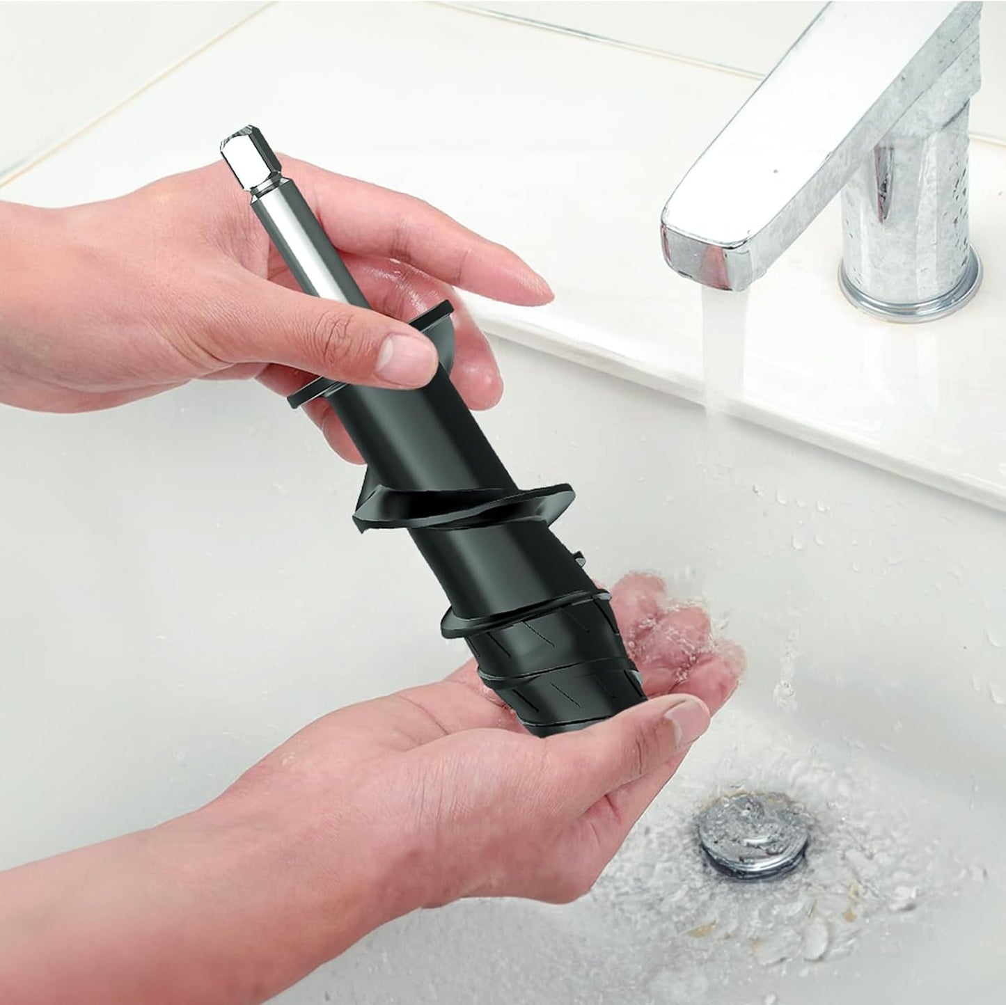 Masticating Juicer Attachment for KitchenAid Stand Mixer, Cold Pressed Juicer Machine, Slow Masticating with Dual Feed Chute, Bladeless Design, Max Nutrient Retention, Easy Clean by InnoMoon