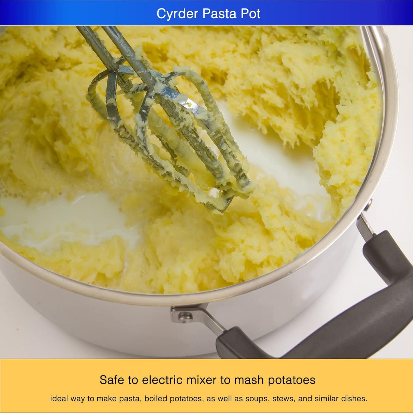 Stainless Steel Pasta Pot- Induction Pasta Pot with Strainer, Easy Stain &Perfect for Single and Couple, Dishwasher Safe, 3 Quart