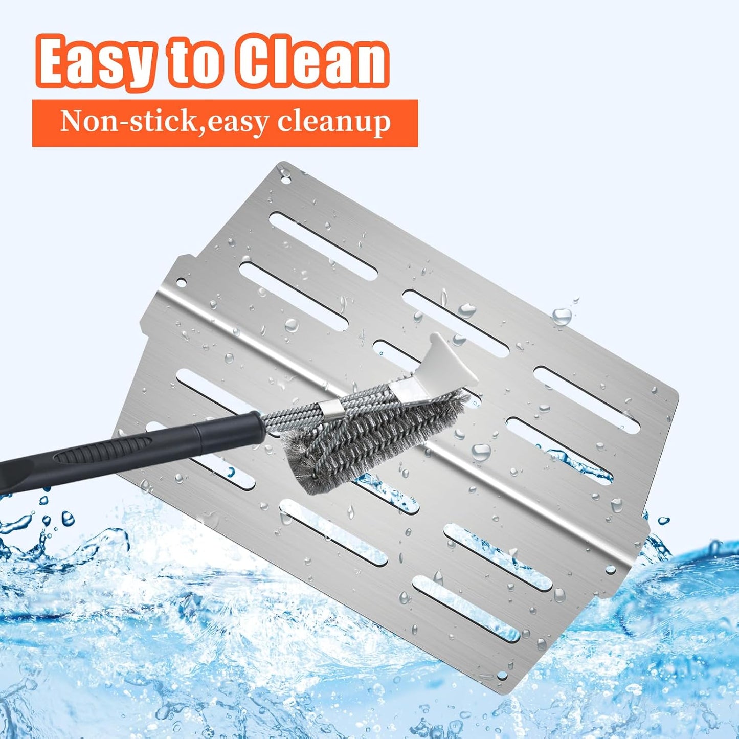 7524 7528 Cooking Grates 7622 Heat Deflectors 7620 Flavorizer Bars with Burner Tube Set for Weber Genesis Grill Replacement Parts E-310 E-320 E-330 S-310 S320 S-330 EP-310 EP-320