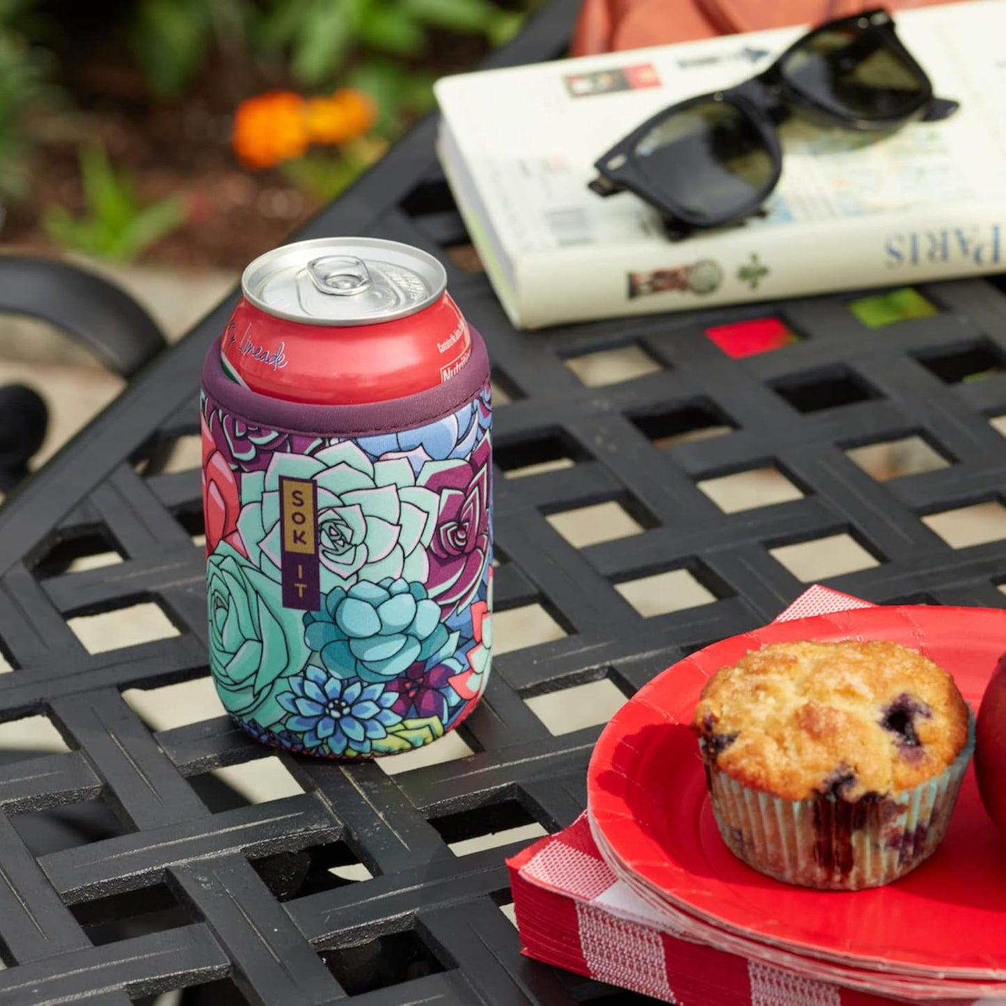 Sok It CanSok Sleeve for Beer & Soda Insulated Neoprene Cover (Claw & Order, 12oz Can Sleeve)