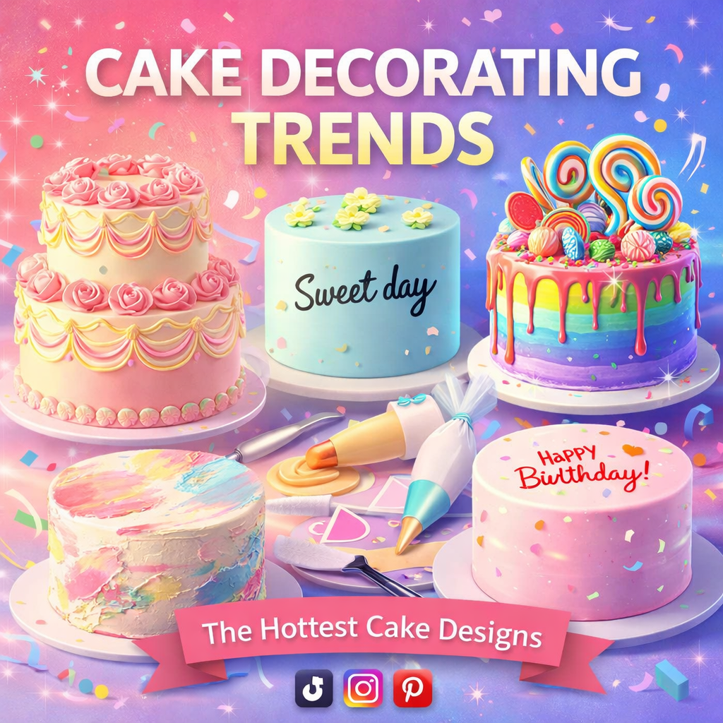 Cake Decorating Trends: The Hottest Cake Designs Taking Over Social Media