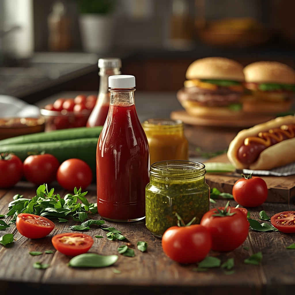 Ketchup & Relish Collection | Classic Condiments for Burgers, BBQ & Snacks | The Chef’s Pantry
