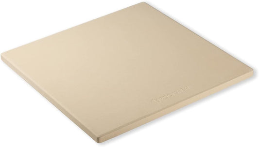 13.2" x 13.2" x 0.6" Square Cordierite Pizza Baking Stone Perfectly Compatible for Ooni Karu 12 Pizza Oven