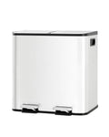 GarveeHome 2 x 4 gal Stainless Steel Double Trash Can by GarveeHome
