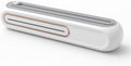 Food Plastic Wrap Dispenser – Refillable ABS Plastic Wrap Dispenser with Safe Slide Cutter – Compact Cling Film, Foil & Baking Paper Easy-Cut Organizer for Fresh Food Storage- Fit 30cm roll