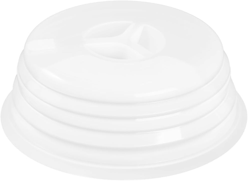 Microwave Cover for Food Microwave Splatter Cover - Silicone Microwave Plate Cover Dish Covers for Microwave Oven Cooking Anti-Splatter Guard Lid with Steam Vents BPA Free