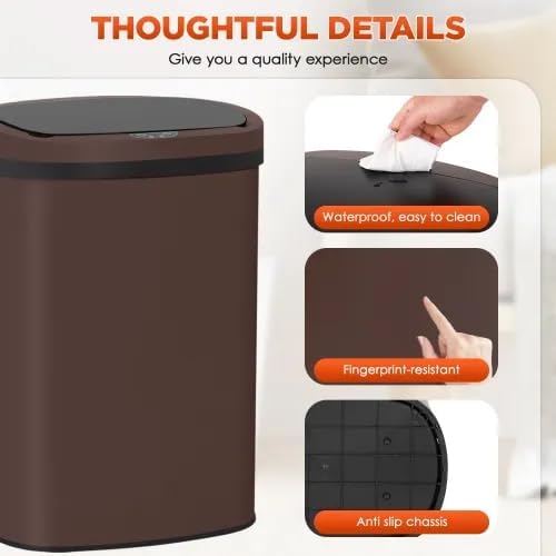 13 Gallon Automatic Trash Can - Image 6