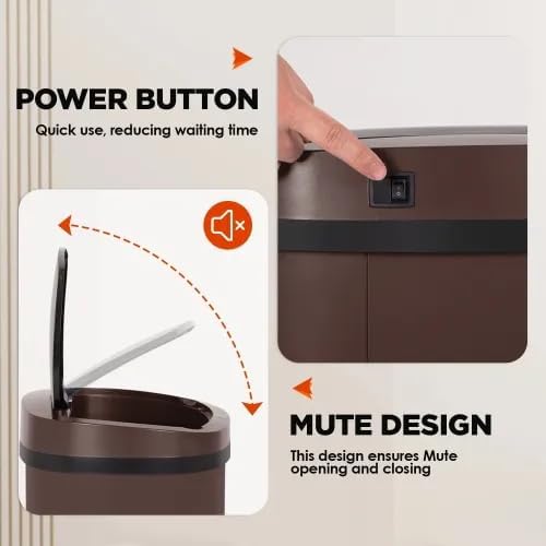 13 Gallon Automatic Trash Can - Image 5