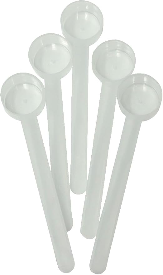 9 mL Long Handle Plastic Measuring Spoon by Supplement+and+Supply