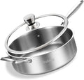 Toutrop Tri-Ply Stainless Steel 8 Quarts Sauté Pan by Toutrop