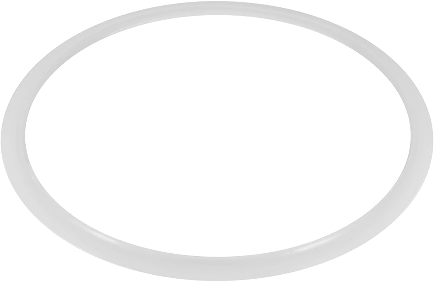 TOPINCN Silicone Sealing for Pot, Replacement Clear Silicone Gasket Sealing for Home Pressure Cooker Kitchen Tool(Diameter 26CM)
