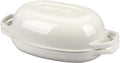 EDGING CASTING Enameled Cast Iron Oval Dutch Oven Pot by EDGINGCOOKWARE