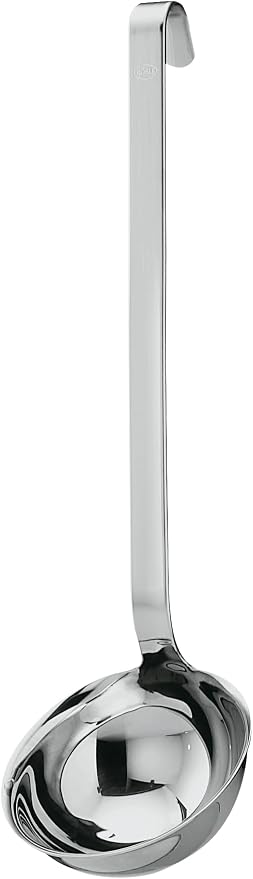 Rosle 10009 Stainless Steel Hooked Handle Ladle by Rosle