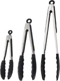 Kitchen Tongs with Silicone Tips, Kitchen Tongs, Cooking Tongs, Premium by Unknown