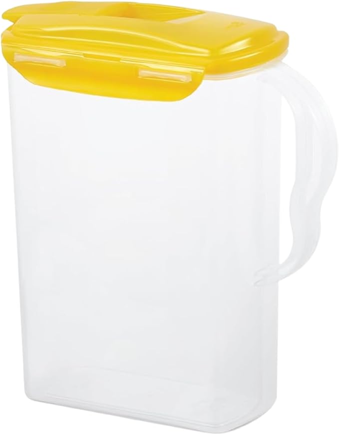 LocknLock Aqua Fridge Door Water Jug | Clear Pitcher | BPA Free Plastic Pitcher - Image 2