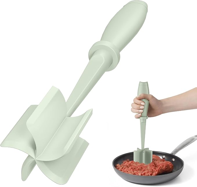 Meat Chopper, Hamburger Grinder, Premium Heat Resistant Smasher by PGYARD