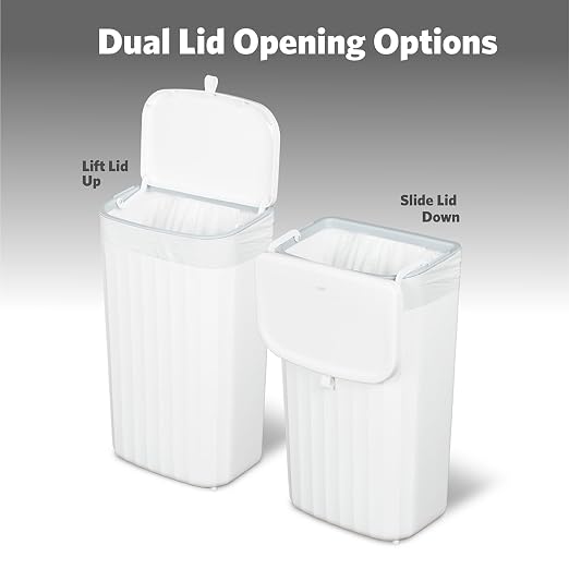 Glad Roomate Under Counter Waste Bin | Space Saving Small Trash Can - Image 3