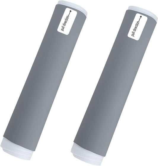 Upgraded Silicone Pan Handle Sleeve - Heat-Resistant&Non-Slip Cast Iron Handle Cover for Pots and Pans - Multipurpose Kitchen Protection(2pcs Large)