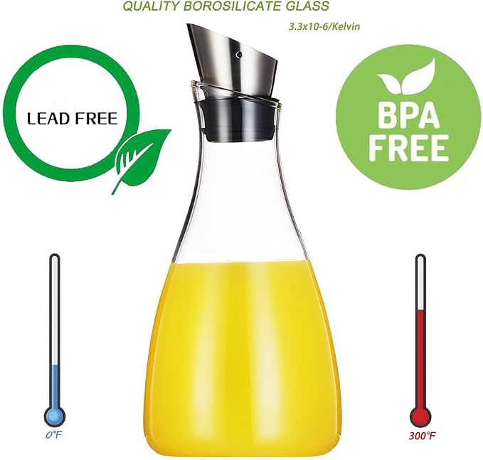 Purefold 44 Ounce Glass Carafe - Image 2