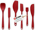 DI ORO 6-Piece Silicone Spatula Set by DIORO