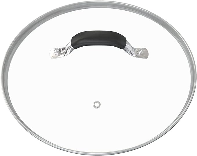 12 Inch Tempered Glass Pot Lid Compatible by WishDirect