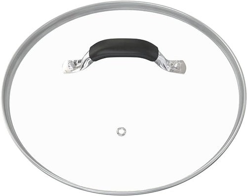12 Inch Tempered Glass Pot Lid Compatible by WishDirect