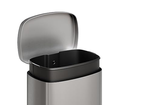 Garvee Step-on Stainless Steel Kitchen Trash Can - 13 Gal / 50 L Large Capacity - Image 9
