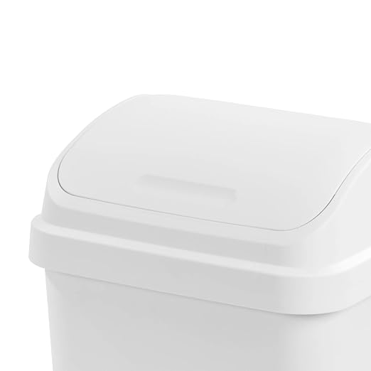 Kitchen Trash Can, 13 Gallon Plastic Garbage Bin - Image 6