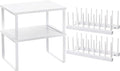 Marsui 4 Pcs Kitchen Organizer Accessories Set Cabinet Organizer Shelf and by Marsui