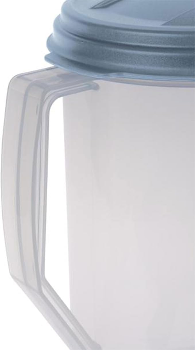 Sterilite 2 Quart Clear Round Plastic Pitcher, Dishwasher Proof - Image 8