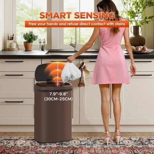 13 Gallon Automatic Trash Can - Image 3
