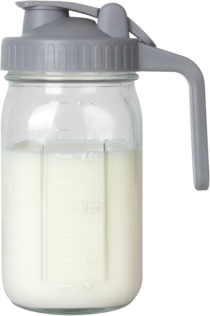 OneDream Breast Milk Pitcher 32oz Glass Pitcher by OneDream