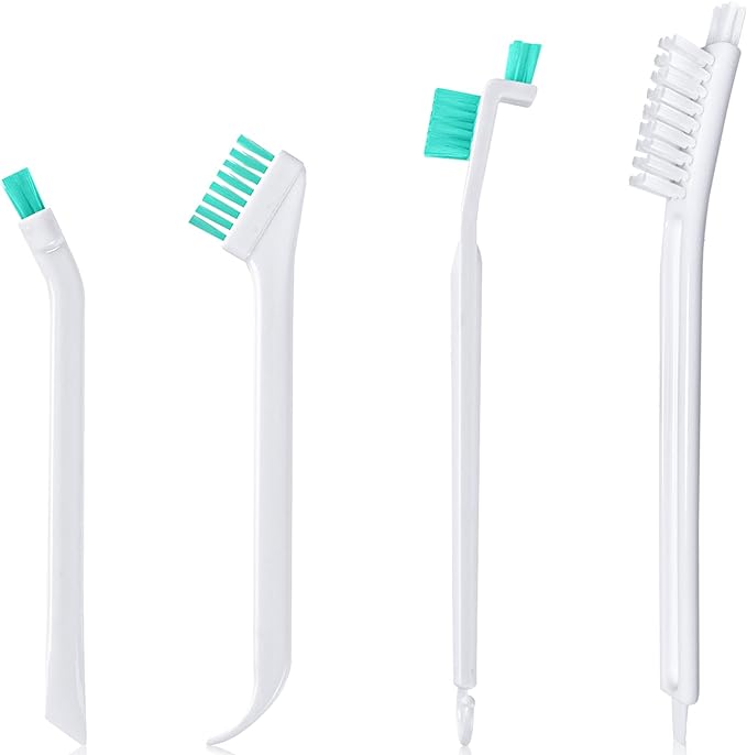 Small Cleaning Brushes Set, Tiny Detail Scrub Cleaner Tool Gadget Kitchen by Lumkew