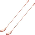 2 Pcs 12 Inches Bar Spoon, Long Handle Mixing Stirrers by Briout