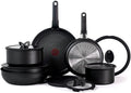 T-fal Ingenio Expertise Non Stick Cookware Set 14 Piece, Induction Oven Broiler by T-falbrand