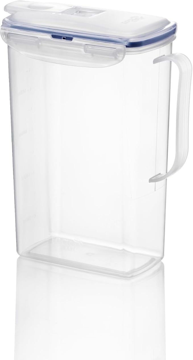 LocknLock Aqua Fridge Door Water Jug | Clear Pitcher | BPA Free Plastic Pitcher - Image 4