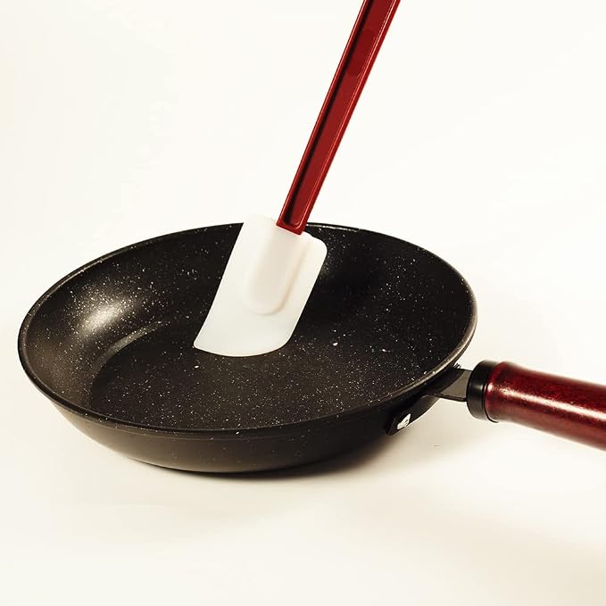Silicone Rubber Spatula Set of 3, 14 Inch High Heat Commercial Spatula - Image 3