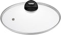 Glass Lids for Pot and Pan, 8, 9.5, 10.25, 11, 12, 12.6, 13.5, 14 Inch Tempered Replacement for Covers Kitchen Cookware, Frying Pan, Wok, Skillet (14 Inch)