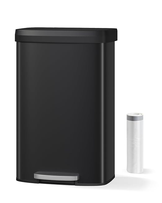 Garvee 21 gal / 80 L Metal Trash Can - Image 7