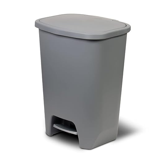 Glad Kitchen Trash Can | Large Plastic Waste Bin by GladTrashFoodStorage