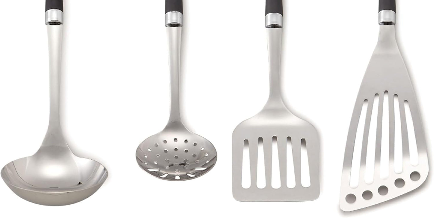 Seki Japan Left Handed Spatula Stainless Steel Egg, Fish Spatula Cookware - Slotted Turner Egg Flipper Utensils 12” Left-Handed