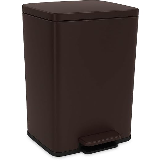 Simpli-Magic 50 Liter / 13.2 Gallon Soft-Close, Smudge Resistant Trash Can by Simpli-Magic