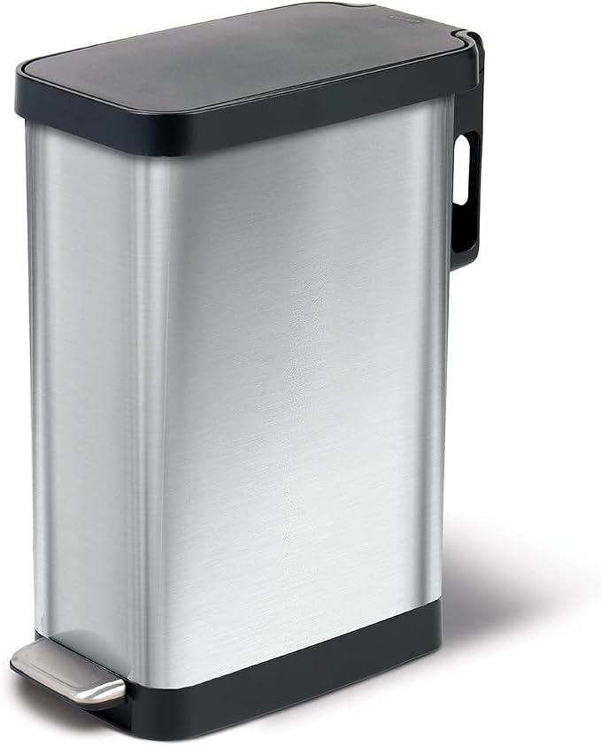 Glad Slim Trash Can with Clorox Odor Protection by GladTrashFoodStorage
