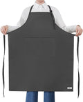 ROTANET Extra Large Apron for Men Adjustable Bib Aprons by ROTANET