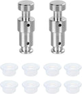 2 Pack Float Valve for Instant Pot with 8 Silicone Caps for Instant Pot Duo 3, 5, 6 QT, Duo Plus 3, 6 QT, Ultra 3, 6, 8 QT Replacement Float Valve by ZYLONE