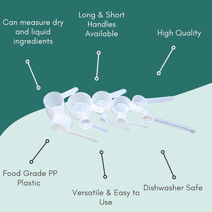 4 mL Long Handle Plastic Measuring Spoon - Image 6
