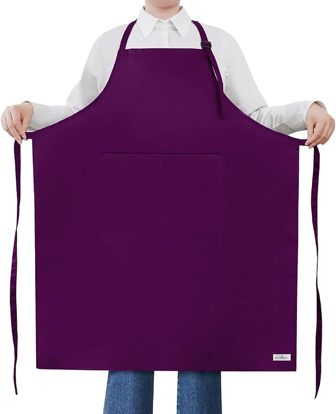 ROTANET Extra Large Apron for Men Adjustable Bib Aprons by ROTANET