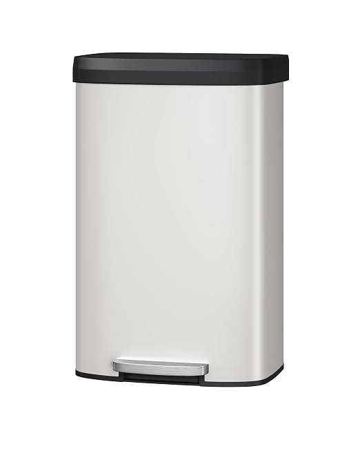 Garvee 21 gal / 80 L Metal Trash Can by Garvee