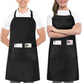 Utopia Kitchen 2 Pack Bib Apron, Adjustable by UTOPIAKITCHEN